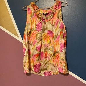 Sleeveless blouse